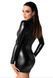 Платье Noir Handmade F330 Powerwetlook mini dress - 3XL SX2040 фото 3