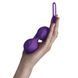 Вагінальні кульки Adrien Lastic Geisha Lastic Balls BIG Violet (L), діаметр 4 см, вага 90 гр AD40293 фото 5