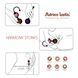 Вагінальні кульки Adrien Lastic Harmony Stones, напівдорогоцінне каміння, діаметр 3 см, 2 тримачі SX1272 фото 9