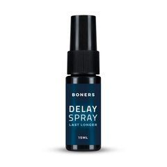 Спрей-пролонгатор Boners Delay Spray 15 мл, легкий анестетик лаурет-9 + метил лактат SO8879 фото