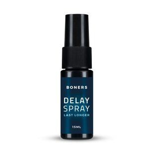 Спрей-пролонгатор Boners Delay Spray 15 мл, легкий анестетик лаурет-9 + метил лактат SO8879 фото