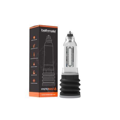 Гидропомпа Bathmate Hydromax 6 Clear, для члена длиной от 10 до 15 см, диаметр до 5,2 см SX3929 фото