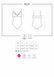Мереживне боді з доступом Obsessive 818-TED-1 teddy S/M, чорне SO7169 фото 7