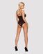 Мереживне боді з доступом Obsessive 818-TED-1 teddy S/M, чорне SO7169 фото 4