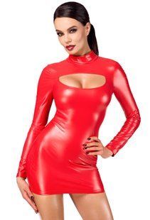 Сукня Noir Handmade F367 Bombshell Bodycon Dress Red L SX4091 фото