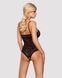 Кружевное боди с доступом Obsessive 818-TED-1 teddy L/XL, черное SO7170 фото 2