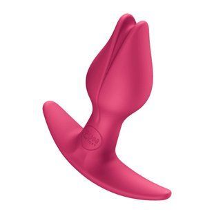 Анальная пробка Fun Factory BOOTIE FEM Raspberry, в виде бутона, диаметр 2,9 см, тонкий ограничитель SX3694 фото