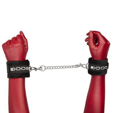 Наручники Punishment - Crystal Detail Handcuffs &ndash; Black SX2227 фото