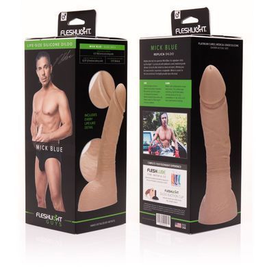 Фалоімітатор Fleshlight Guys: Mick Blue Dildo, за зліпком пеніса порноактора SO5517 фото