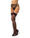 Чулки-стокинги Obsessive Isinne garter stockings S/M/L SX3601 фото 1