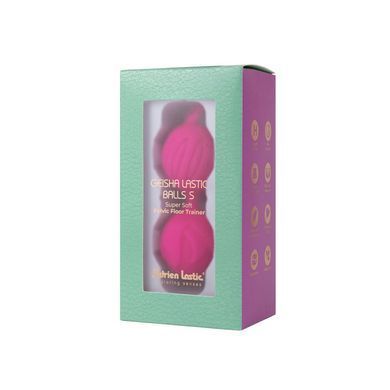 Вагінальні кульки Adrien Lastic Geisha Lastic Balls Mini Magenta (S), діаметр 3,4 см, вага 85 г AD40511 фото