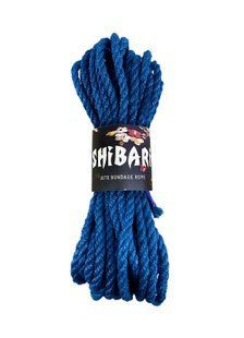 Джутовая веревка для Шибари Feral Feelings Shibari Rope, 8 м синяя SX2515 фото
