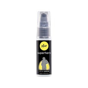 Сыворотка-пролонгатор pjur Superhero Delay Serum 20 мл, создает эффект пленки, без онемения PJ12090 фото