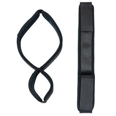 Фиксаторы для руки и бедра Punishment - Thigh to Wrist Restraints - Black SX2230 фото