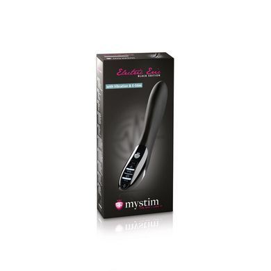 Вибратор с электростимуляцией Mystim Electric Eric eStim Black, миостимулятор SO2987 фото