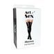 Лаковані панчохи зі шнурівкою Art of Sex - Mistress, червоні, розмір L SX3421 фото 3