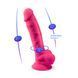 Фаллоимитатор SilexD Tomas Pink (MODEL 1 size 9in), двухслойный, силикон+Silexpan, диаметр 4,9см SO5023 фото 8