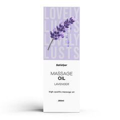 Масажна олія Satisfyer Massage Oil Lavender 250 мл SX2703 фото