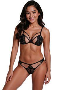 Комплект Passion ANUVERA SET black S SX2896 фото