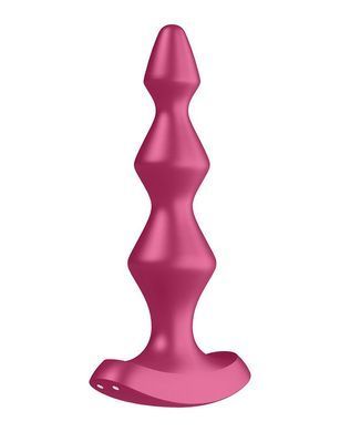 Анальный стимулятор-бусины с двумя моторами Satisfyer Lolli-Plug 1 (Berry) SO4925 фото
