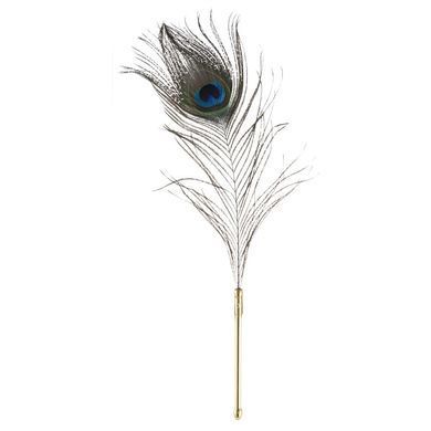 Щекоталка LOCKINK SEVANDA Natural Peacock Flirting Feather Tickler, перья павлина и страуса SX0895 фото
