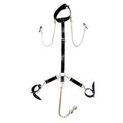 Бондажний набір з металевим анальним гаком Art of Sex Beatrice Bondage set with anal hook №&thinsp;3 SO8508 фото
