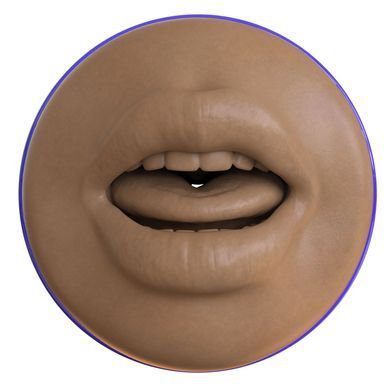 Мастурбатор-ротик Fleshlight Boost Blow Medium Dark Flesh, плавающие кольца Turbo Tech SX1316 фото