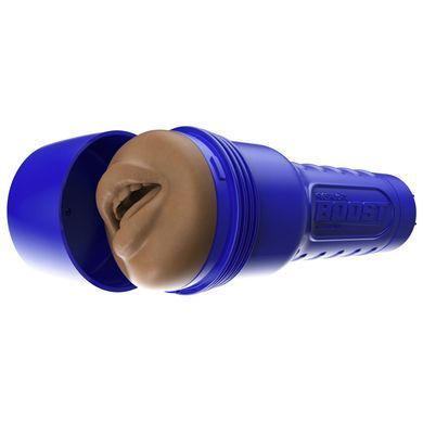 Мастурбатор-ротик Fleshlight Boost Blow Medium Dark Flesh, плавающие кольца Turbo Tech SX1316 фото