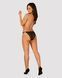 Напівпрозорі трусики з підвіскою Obsessive Ivannes panties black 2XL/3XL, чорні SO7282 фото 4