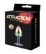 Металлическая анальная пробка MAI Attraction Toys №72 Rainbow SO6038 фото 4