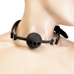 Кляп Punishment - Silicone Ball Gag - Black SX2233 фото