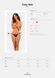 Прозрачные стринги с кружевом Obsessive Celia Noir thong M/L SO7869 фото 7