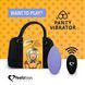 Вібратор в трусики FeelzToys Panty Vibrator Purple з пультом ДК, 6 режимів роботи, сумочка-чохол SO3850 фото 1