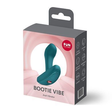 Анальная пробка Fun Factory Bootie Vibe Bottle Green SX3713 фото