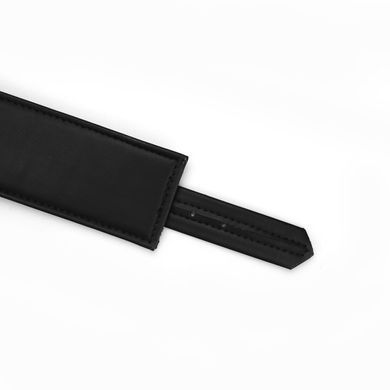 Поножи Liebe Seele Black Organosilicon Anklecuffs, экокожа SO9486 фото