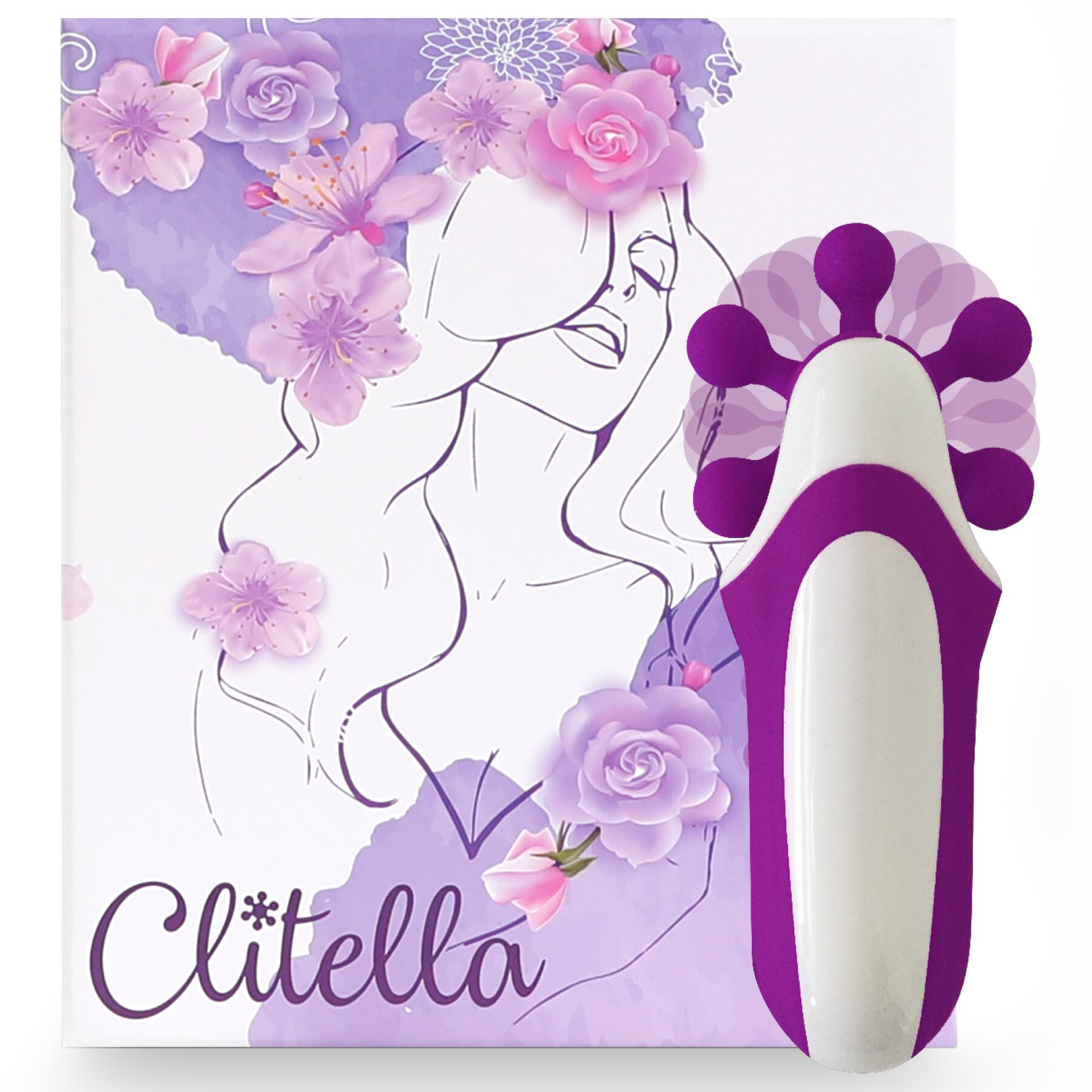 Стимулятор з імітацією оральних пестощів FeelzToys - Clitella Oral Clitoral Stimulator Pink