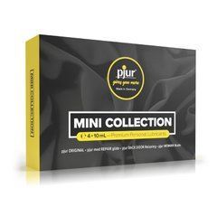 Набір змазок pjur MINI COLLECTION 4&times;10 мл: med REPAIR glide, WOMAN Nude, ORIGINAL, BACKDOOR Relaxing SO6710 фото