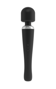 Мощный вибромассажер Dorcel Megawand Black перезаряжаемый, 160 режимов SO1403 фото