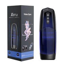 Интерактивный смарт мастурбатор Magic Motion Xone, имитация фрикций, 10 режимов, турбо-кнопка SO8221 фото