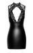 Платье Noir Handmade F343 Powerwetlook and lace mini skirt - M SX2072 фото 5