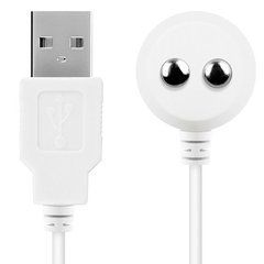 Зарядка (запасний кабель) для іграшок Satisfyer USB charging cable White SO2868 фото