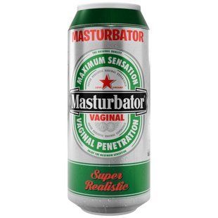 Мастурбатор-вагина Alive Heineken Vagina II в виде банки пива, реалистичный SX1392 фото