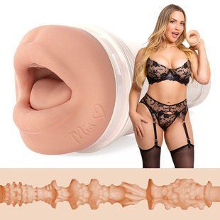 Мастурбатор-ротик Fleshlight Girls: Mia Malkova - Headshot, со слепка ротика, очень нежный SX3948 фото