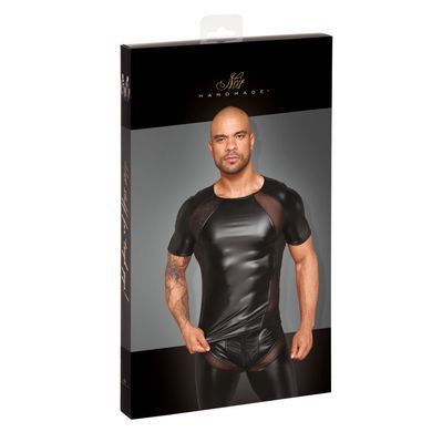Футболка з мокрим ефектом Noir Handmade H056 Men's T-shirt made of powerwetlook, S SX0085 фото