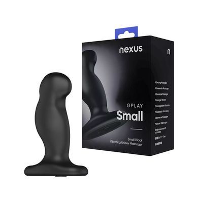 Вибромассажер простаты Nexus G-Play Plus S Black, макс. диаметр 2,3 см, перезаряжаемый GPS001 фото