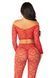 Комплект топ і легінси Leg Avenue Off The Shoulder, One Size, Red, довгий рукав SX1749 фото 3
