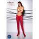 Эротические колготки Passion TIOPEN 005 3/4 (60 den), roso, с вырезом, оригинальный пояс PS24511 фото 2